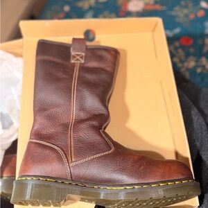 NEW Brown Leather Boots